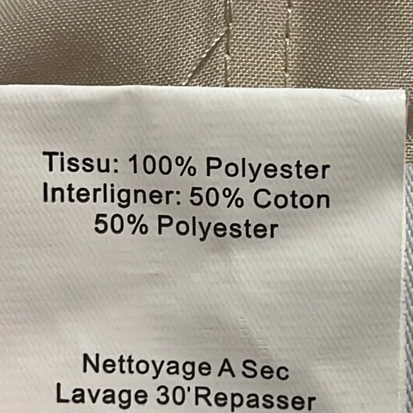 NWT Alfred Angelo GOWN 7283L Bridesmaid MOB Cocktail Dress LINEN / BLACK Sz 10 - Picture 5 of 6